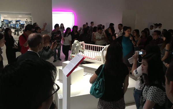 Opening of the exhibition in Singapore