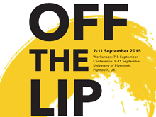 Off the Lip Proceedings 2015 (Cover)